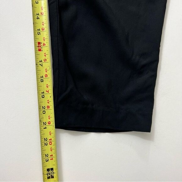 3.1 Phillip Lim Trousers Pants Women’s 8 Black Crepe Cropped Pleated Tapered. - Picture 6 of 9